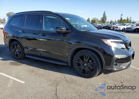 2021 Honda Pilot Black z USA, uszkodzony, nr VIN 5FNYF6H79MB002780